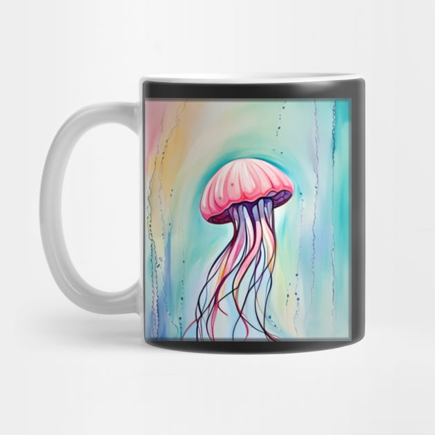 Rainbow Jellyfish by Nvines